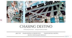 Desktop Screenshot of chasingdestino.com