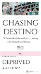 Mobile Screenshot of chasingdestino.com